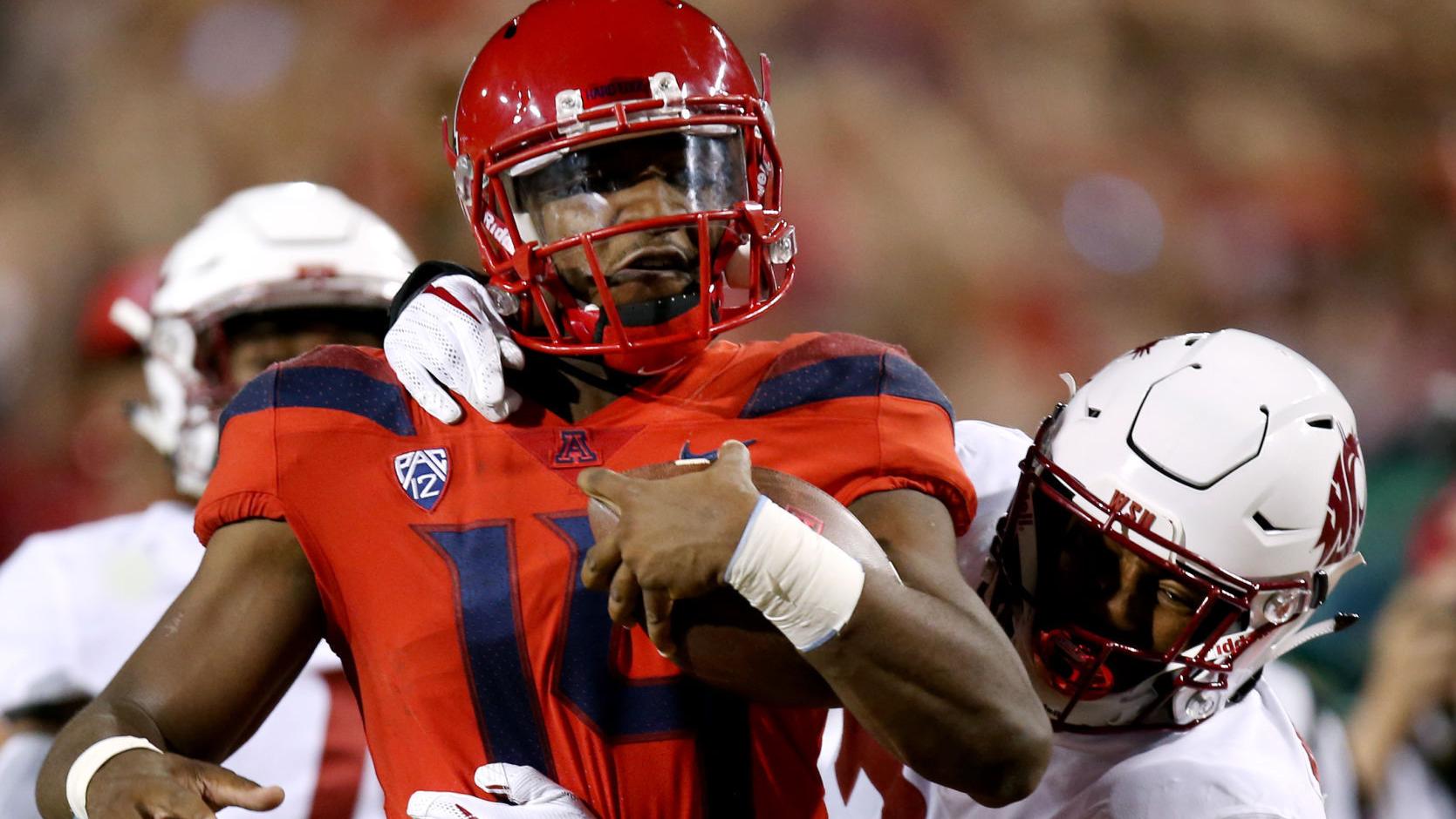 Arizona's Khalil Tate named finalist for Manning Award, given to top QB